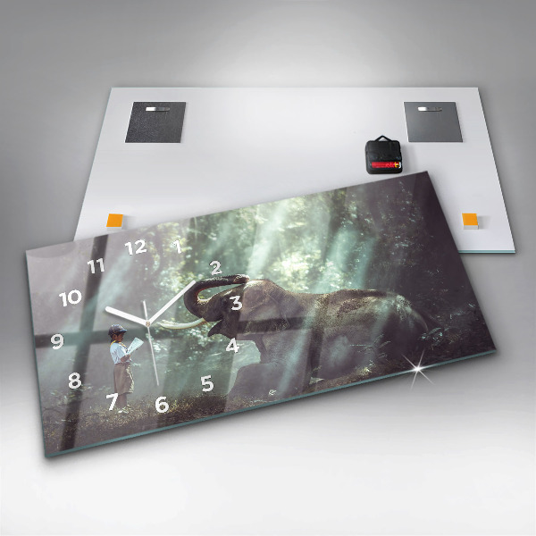 Orologi orizzontali Un ragazzo sta leggendo un libro