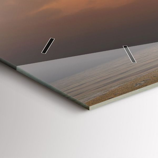 Orologio rettangolare Animali Tramonto