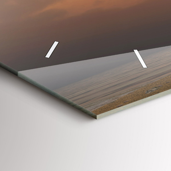 Orologio rettangolare Animali Tramonto