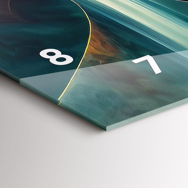 Orologi orizzontali Sfondo cascata che scorre