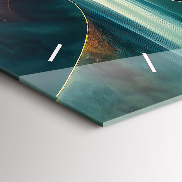 Orologi orizzontali Sfondo cascata che scorre