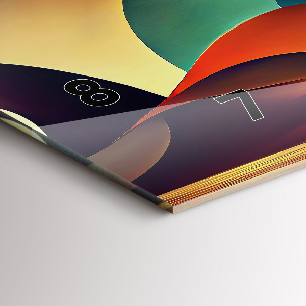 Orologi orizzontali Sfondo di linee astratte