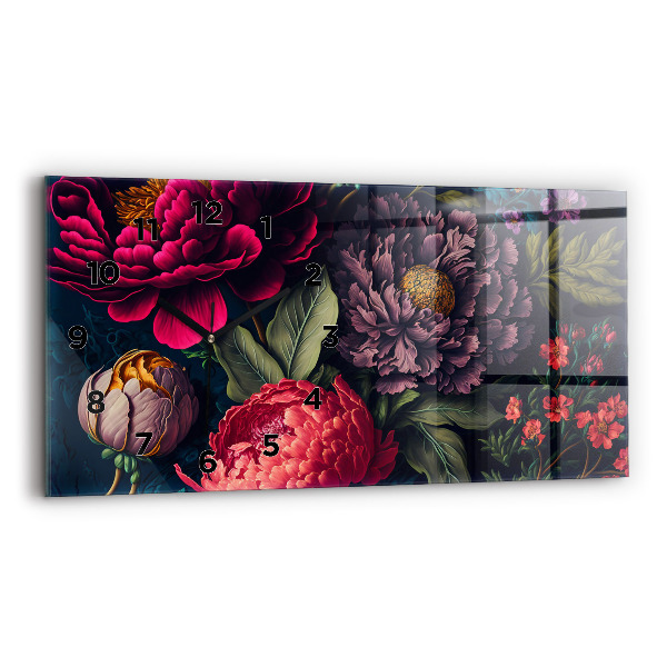 Orologi orizzontali Mazzo di fiori d'epoca