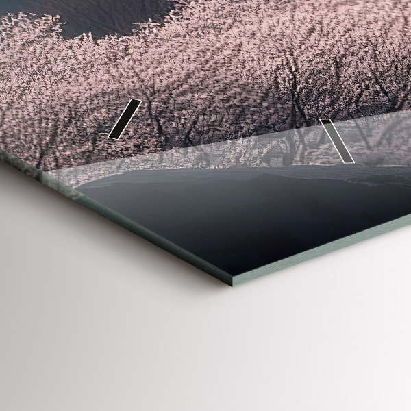 Orologi orizzontali Ciliegi in fiore della torre asiatica