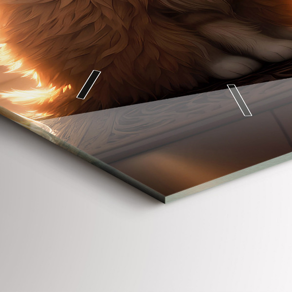 Orologi orizzontali Quattro gattini al sole