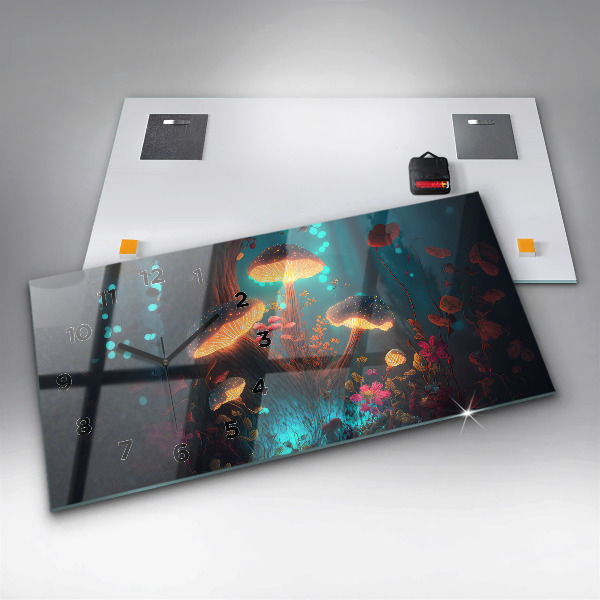 Orologi orizzontali Funghi della foresta e magici