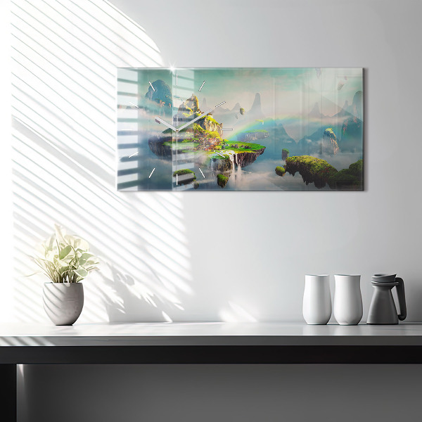 Orologio rettangolare Scene fantasy in stile cinese