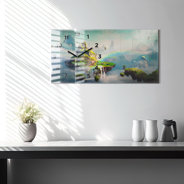 Orologio rettangolare Scene fantasy in stile cinese