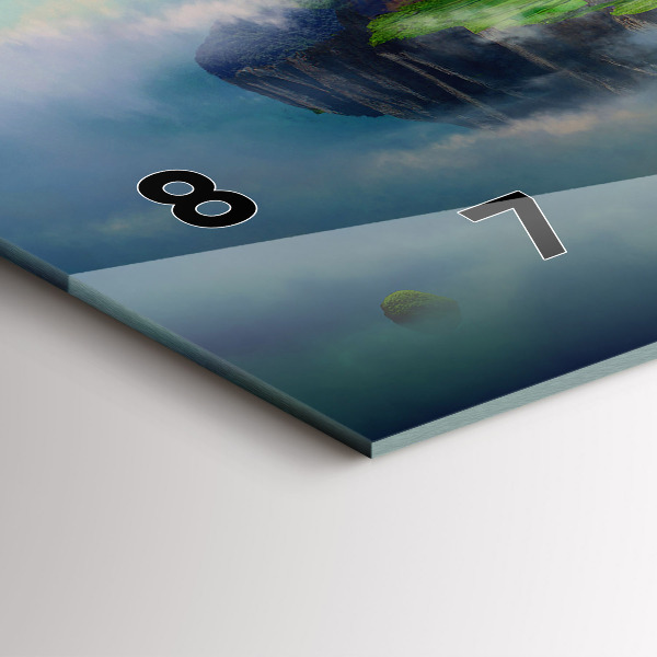 Orologio rettangolare Scene fantasy in stile cinese