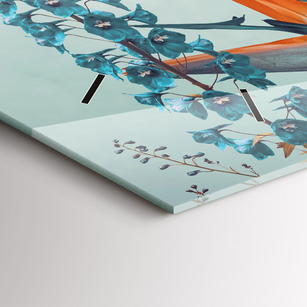 Orologi orizzontali Donna con fiori