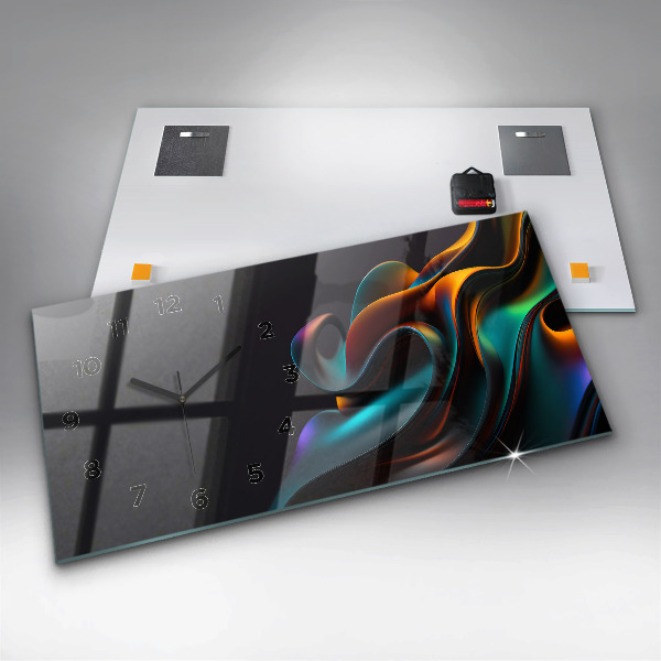 Orologi orizzontali Onda futuristica