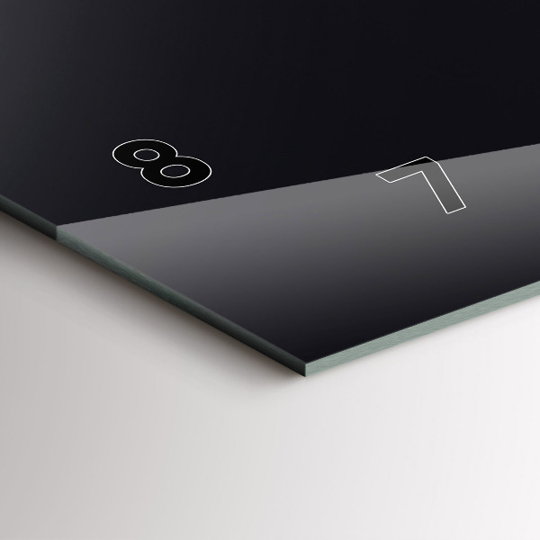 Orologi orizzontali Onda futuristica