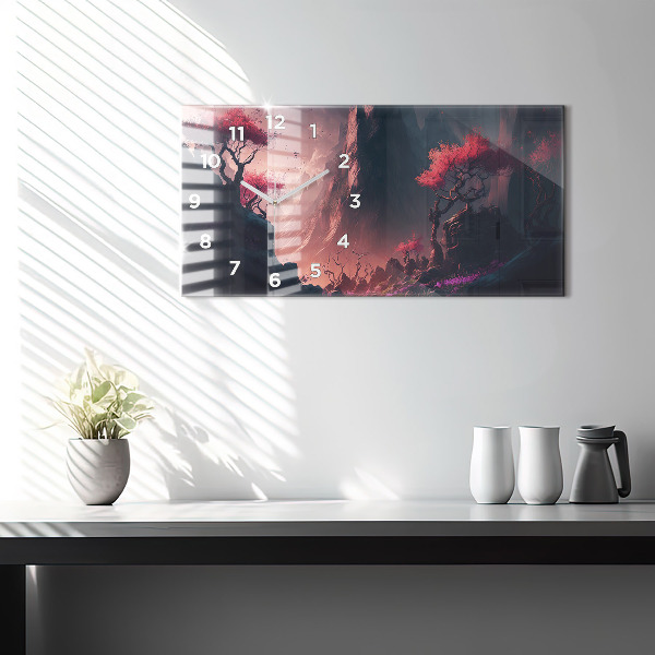 Orologi orizzontali Foresta magica e catena montuosa