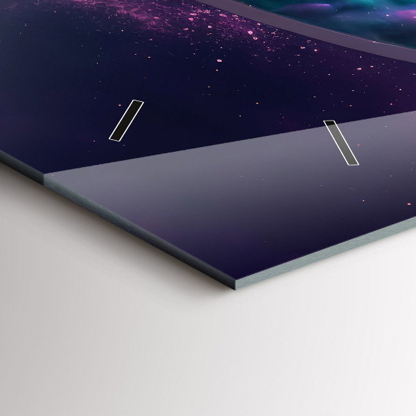 Orologi orizzontali Cosmonauta nuvole colorate