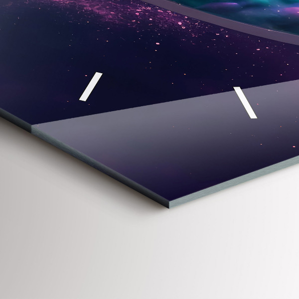 Orologi orizzontali Cosmonauta nuvole colorate