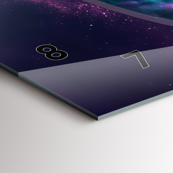 Orologi orizzontali Cosmonauta nuvole colorate