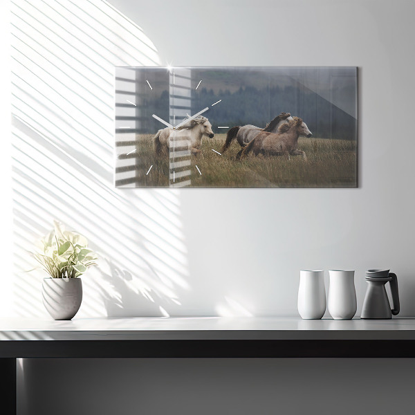 Orologi orizzontali Cavalli al galoppo