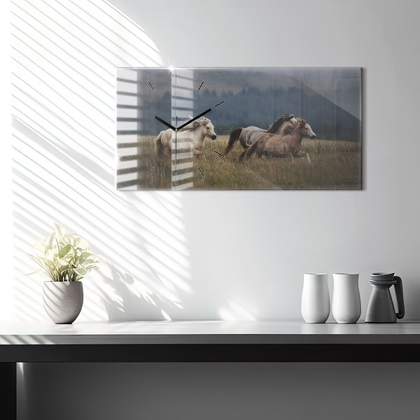 Orologi orizzontali Cavalli al galoppo