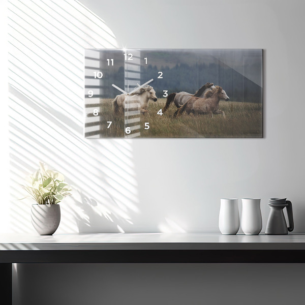 Orologi orizzontali Cavalli al galoppo