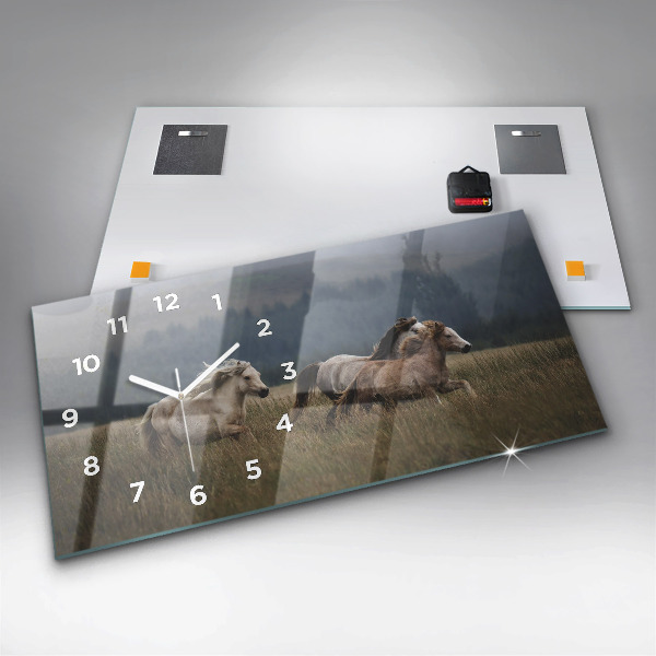 Orologi orizzontali Cavalli al galoppo