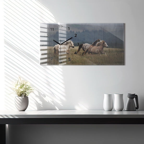 Orologi orizzontali Cavalli al galoppo