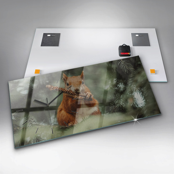 Orologi orizzontali Scoiattolo e natura selvaggia