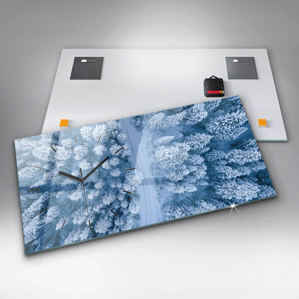 Orologi orizzontali Foresta vista dall'alto Drone