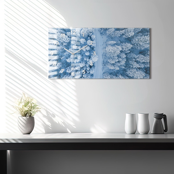 Orologi orizzontali Foresta vista dall'alto Drone