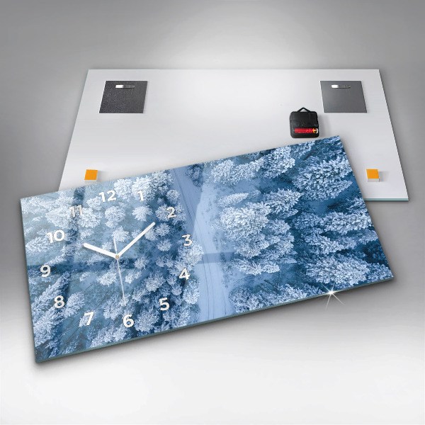 Orologi orizzontali Foresta vista dall'alto Drone