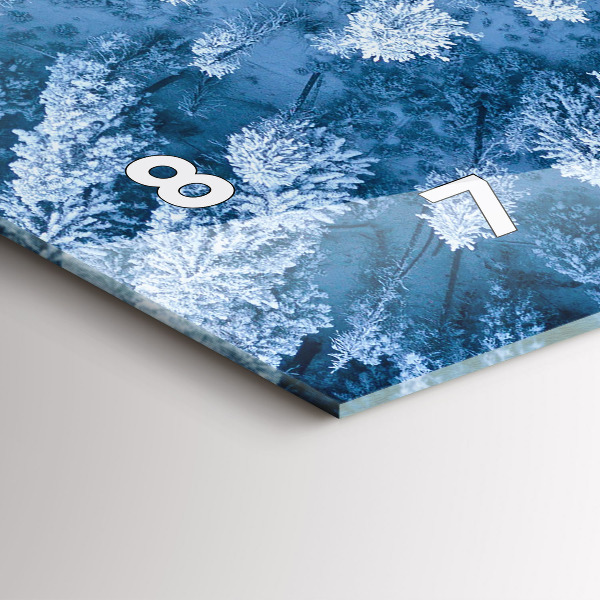 Orologi orizzontali Foresta vista dall'alto Drone