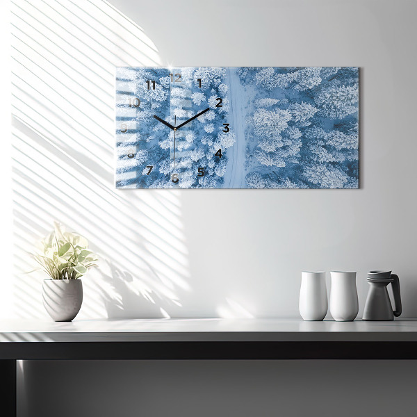 Orologi orizzontali Foresta vista dall'alto Drone