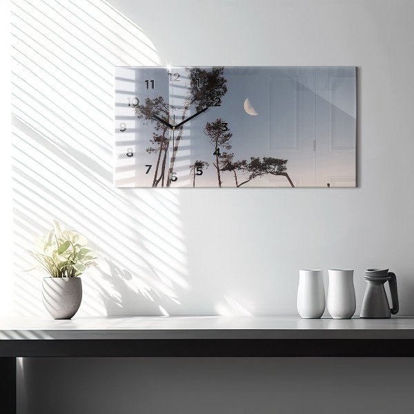 Orologi orizzontali Mezzaluna e alberi