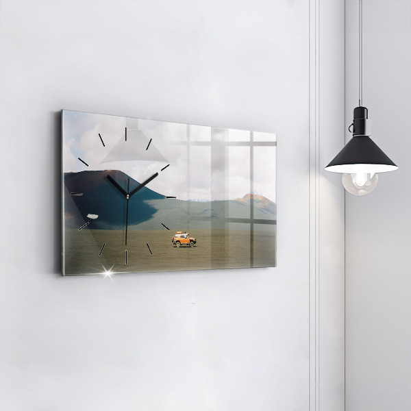 Orologi orizzontali Veicolo nel deserto della Kamchatka