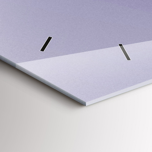 Orologio rettangolare Astrazione sole