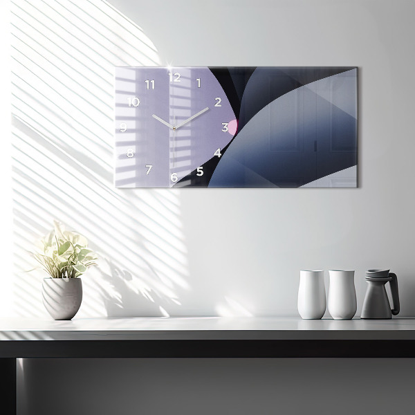 Orologio rettangolare Astrazione sole