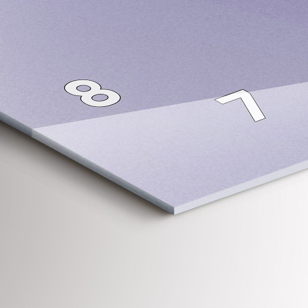 Orologio rettangolare Astrazione sole