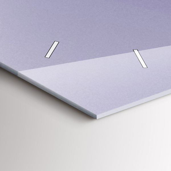 Orologio rettangolare Astrazione sole