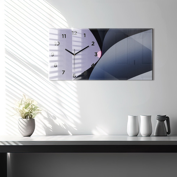 Orologio rettangolare Astrazione sole