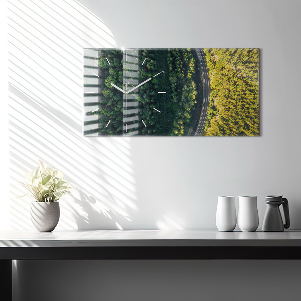 Orologi orizzontali La foresta vista dall'alto