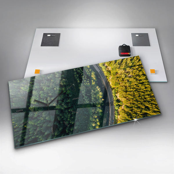 Orologi orizzontali La foresta vista dall'alto