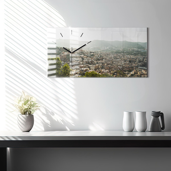 Orologi orizzontali Barcellona vista Montjuic