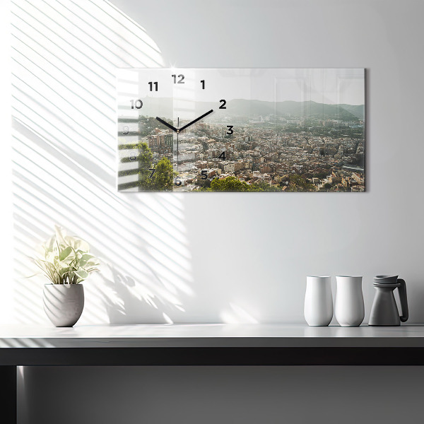 Orologi orizzontali Barcellona vista Montjuic