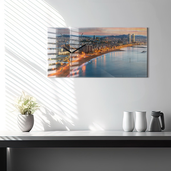 Orologio rettangolare Spiaggia di Barcellona