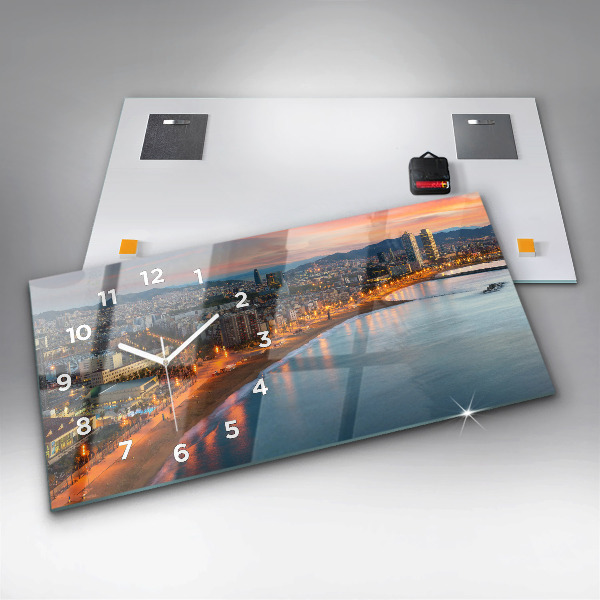 Orologio rettangolare Spiaggia di Barcellona