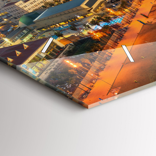 Orologio rettangolare Spiaggia di Barcellona