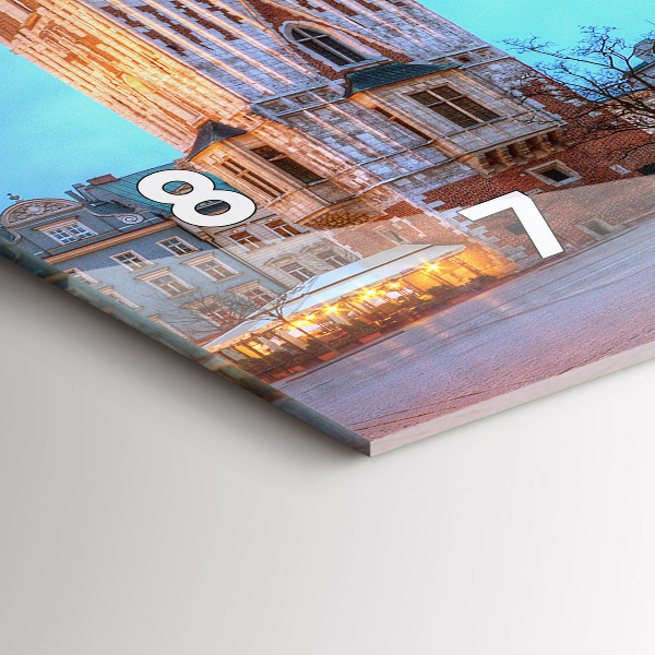 Orologio rettangolare Piazza del Mercato Principale di Cracovia