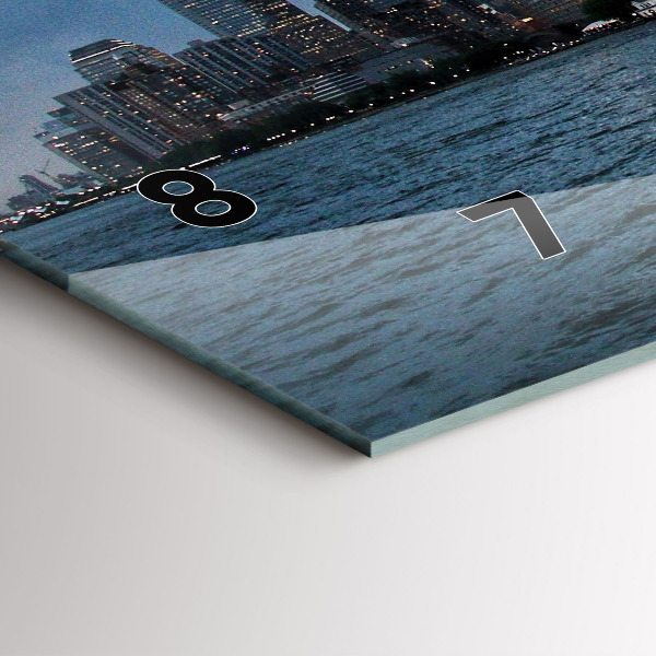 Orologi orizzontali Panorama di New York City