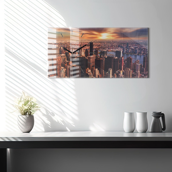 Orologi orizzontali Panorama della città ovest