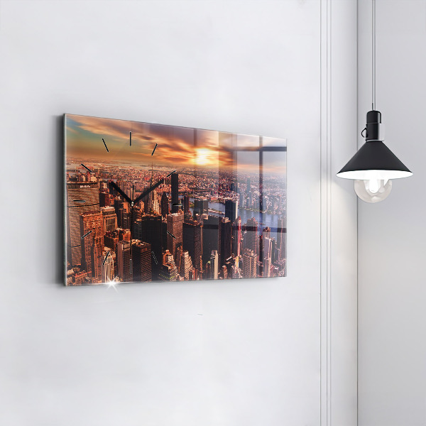 Orologi orizzontali Panorama della città ovest