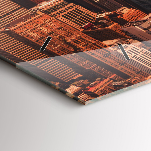 Orologi orizzontali Panorama della città ovest